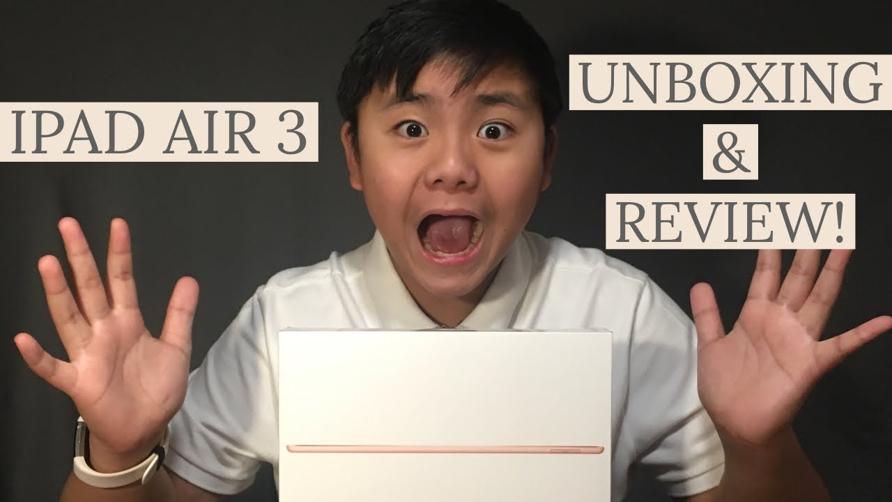 THE BEST iPAD? iPad Air 3 (2019): Review, Unboxing, and Comparison with the iPad Air 2!