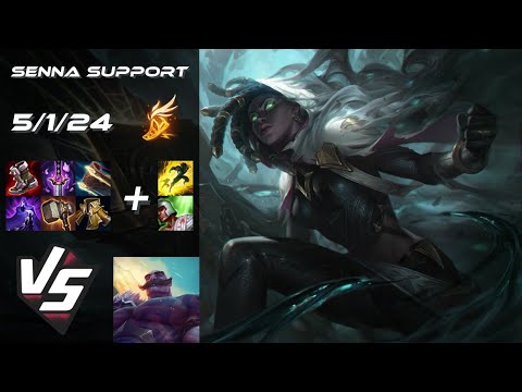 SUPPORT Senna vs Braum - EU Grandmaster Patch 14.7
