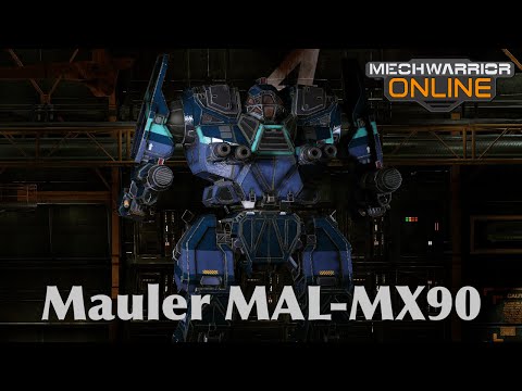 MWO gameplay: Mauler MX90 - Quad LB 10-X AC
