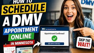 How to schedule a DMV appointment online in Minnesota