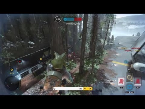 Battlefront Starwars Double jet-pack glitch (Gameplay)
