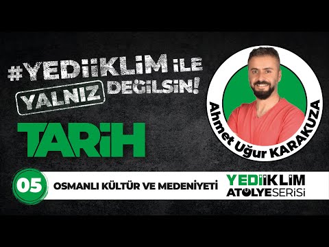 2023 KPSS Yalnız Değilsin Tarih Soru Çözümü - osmanlı kültür ve medeniyeti - Ahmet Uğur KARAKUZA