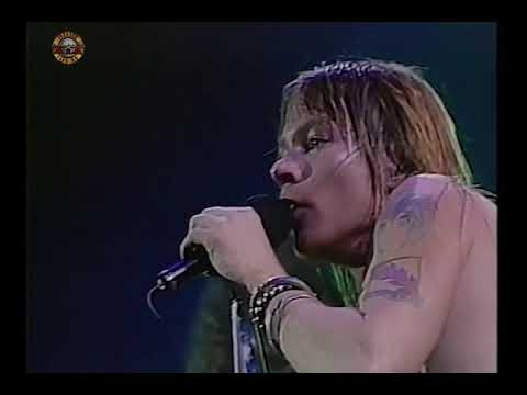 Guns N' Roses   Dead Horse 1991 01 20   Maracana Stadium,Brazil HD RARE Axl Rose Slash