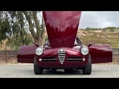 1959 Alfa Romeo Giulietta Sprint Russo Rubino Pearl