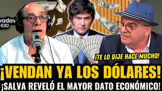 ¡SALVADOR DI STEFANO REVELÓ el MAYOR DATO ECONÓMICO del DÓLAR de MILEI!
