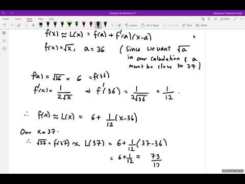 3.10 Linear Approximation: Calculus I