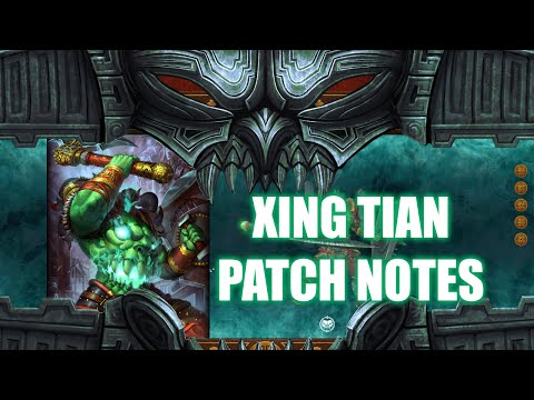 Smite Xing Tian Patch Notes - The Indomitable Spirit 27/08
