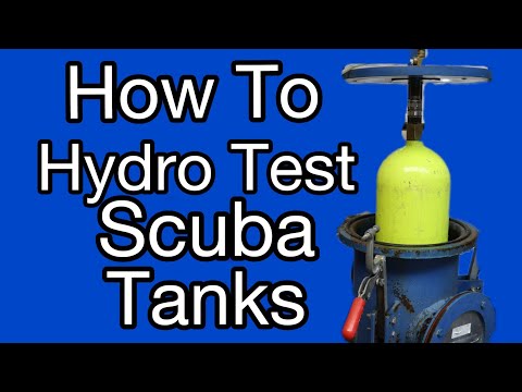 How to Hydro Test a scuba tank