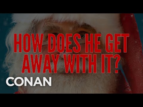 QAnonニュースブレイク。サンタクロース編 - CONAN on TBS (QAnon News Break: Santa Claus Edition - CONAN on TBS)