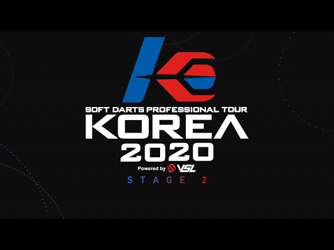 [LIVE] SOFT DARTS PROFESSIONAL TOUR KOREA 2020 STAGE2 Preliminary Day2 Powerd by VSL