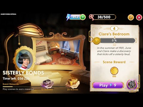 June's Journey Secrets 23R Scene 4 Clare's Bedroom Silhouette Mode 4K ULTRA HD