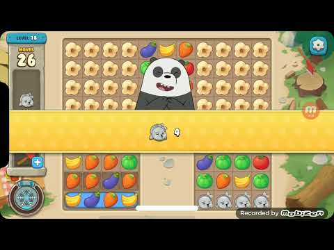 We Bare Bears Match3 Repairs Level 78-79 Fail