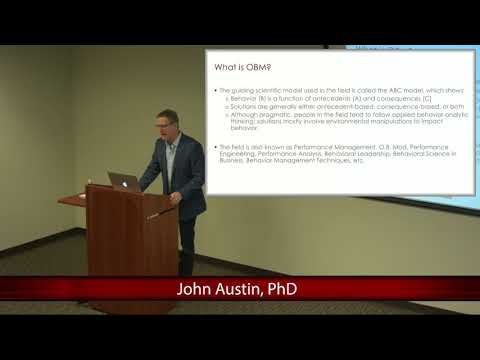 An Introduction to Organizational Behavior Management