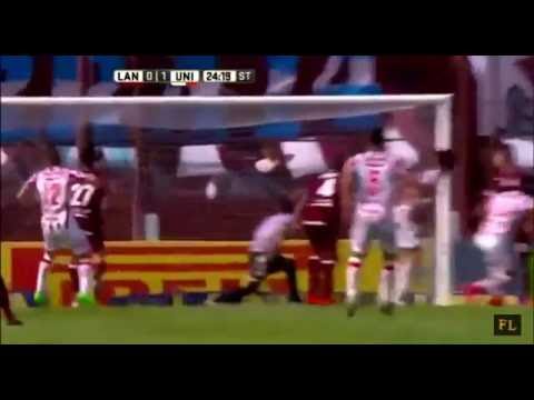 Gol de Lucas Gamba - Lanus 0 x 1 Union SF - Fecha 3 - Liga Argentina