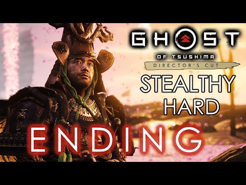 ENDING – GHOST OF TSUSHIMA Director’s Cut (IKI Island) Stealthy Hard PS4 Pro Gameplay Walkthrough