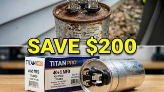 How To Replace An AC Capacitor Yourself And Save Money