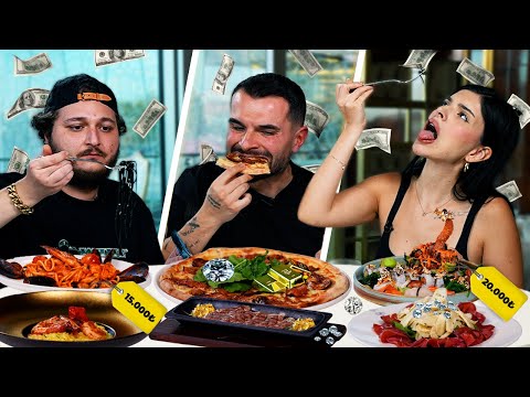 160.000 TL HESAP GELDİ 💸💎🍝 GÖRGÜSÜZCE YEMEK YEDİK 🤯 w/@MesutCanTomay