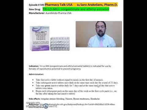 TRI-LO-MILI- norgestimate and ethinyl estradiol - prevention of pregnancy