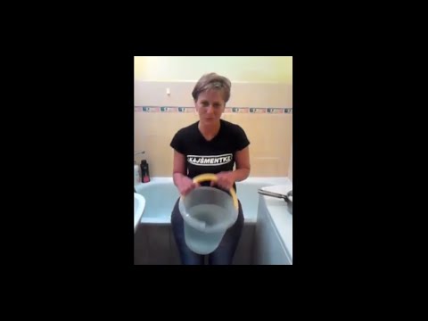 Pani Betka z Prievidze:Ice bucket challenge