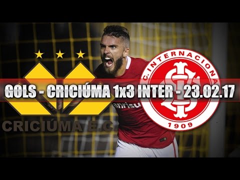 GOLS - CRICIÚMA 1x3 INTERNACIONAL - 23.02.17