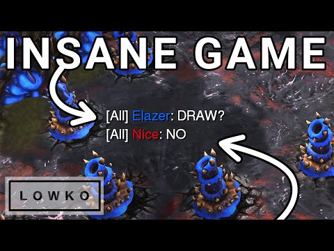 StarCraft 2: EPIC GAME - Super Long Action-Packed Pro Match! (Elazer vs Nice)