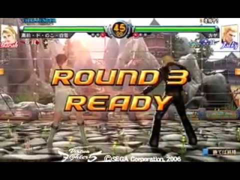 October 5, 2007 Virtua Fighter 5 Match: SARAH vs JACKY