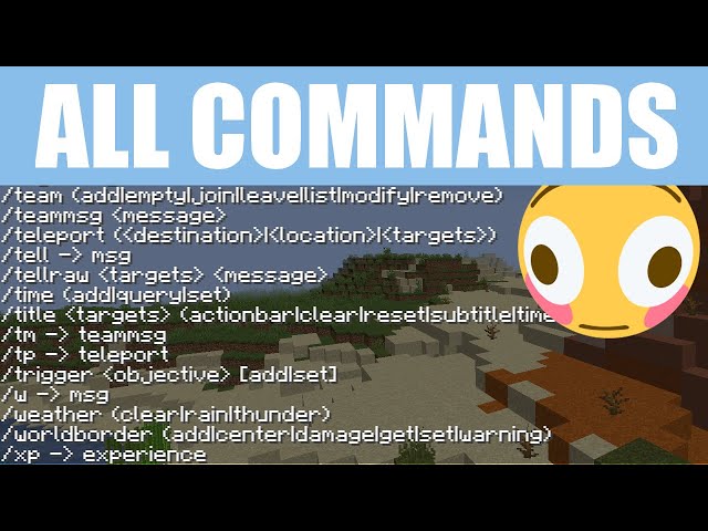 How in commands to chat disable minecraft How do
