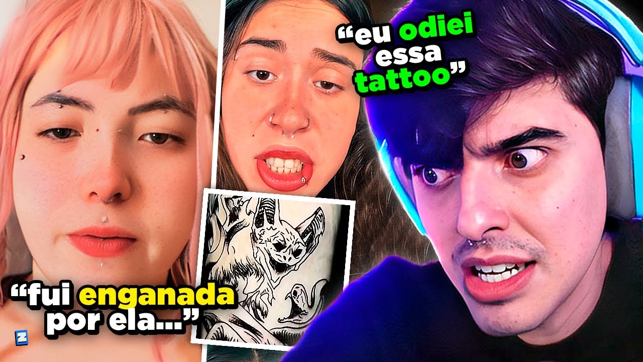 Influenciadora faz tatuagem "feia" e se recusa a pagar