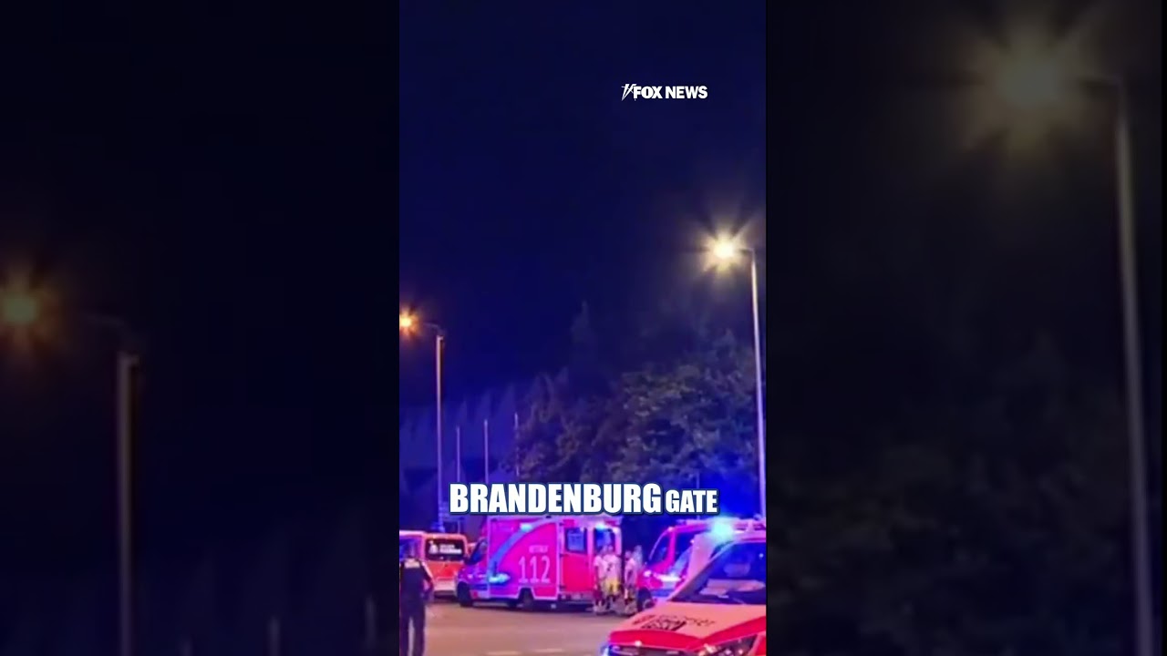 Video: Car rams crowd at Berlin Pride event, killing one and injuring 15 near Brandenburg Gate