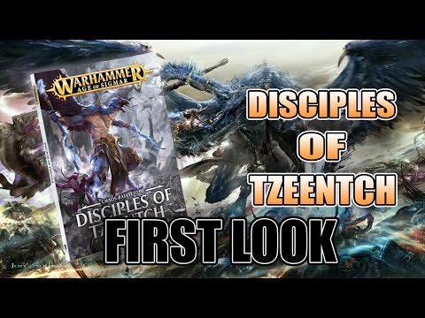 First Look Disciples of Tzeentch Battletome
