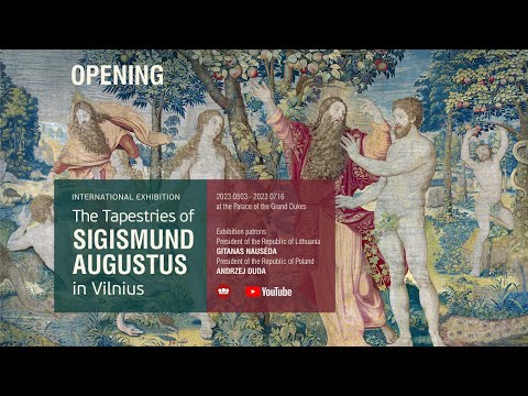 Opening of the „Sigismund Augustus in Vilnius“ exhibition
