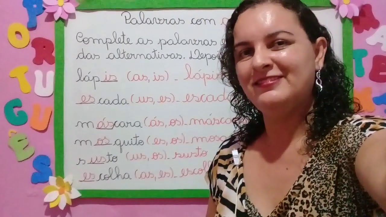 ?? Videoaula + Atividade | PALAVRAS COM AS ES IS OS US - PARA 1º 2º E 3º ANO | Assim Eu Aprendo ??