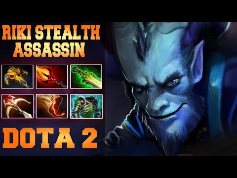 DOTA 2 - RIKI STEALTH ASSASSIN GAMEPLAY - 6.86 PATCH