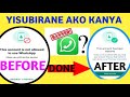 WHATSAP YAWE YISUBIRANE AKO KANYA Uko Wasubiran Whatsap Yawe Bafunze Subirana Whatsap Yawe