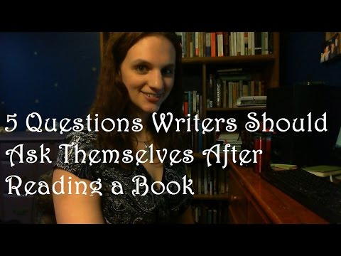 5 Questions Writers Should Ask Themselves After Reading a Book #withcaptions