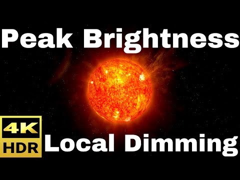 LG Oled 2021 4K HDR SPACE Test | PEAK Brightness & Local DIMMING | STRESS TEST