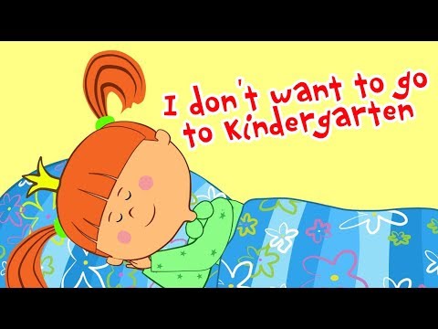 The Little Princess - I don't want to go to kindergarten! - Animation For Children