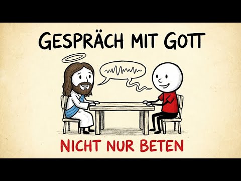 Speak WITH God, not just TO him – that's how your prayer will come alive