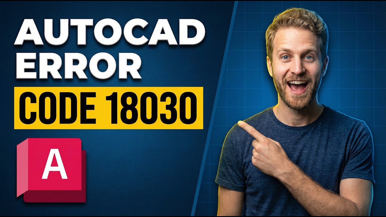 Autocad Error Code 18030 (2026 Easy Guide)