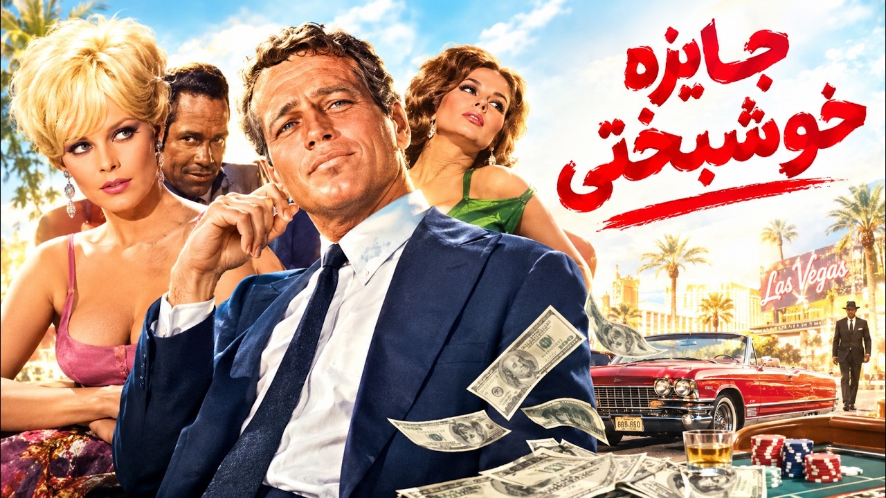 فیلم کمدی  جایزه خوشبختی   با حضور چهر های سرشناس علی نصیریان و داوود رشیدی
