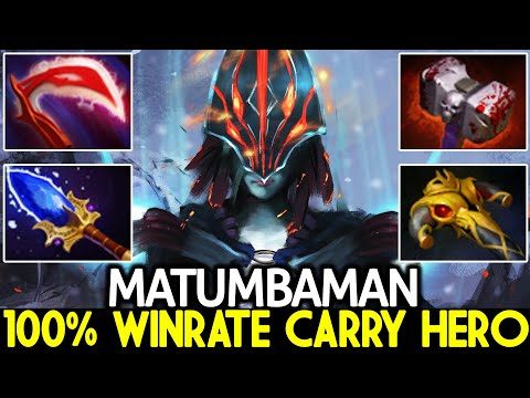 MATUMBAMAN [Phantom Assassin] 100% Winrate Carry Hero Insane Scepter Power 7.26 Dota 2