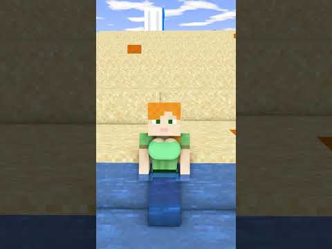 Minecraft Mega Despair Alex 2 - minecraft animation #shorts