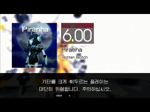 GITADORA GuitarFreaks - Piranha (GUITAR - EXTREME)
