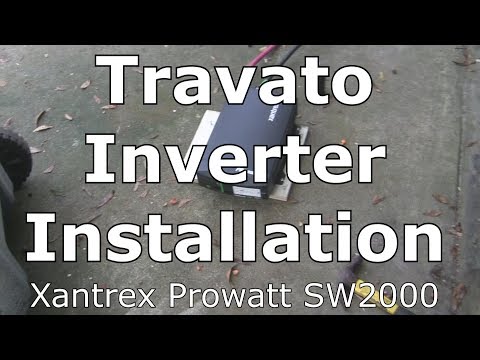 Xantrex Prowatt sw2000 Inverter install, winnebago Travato