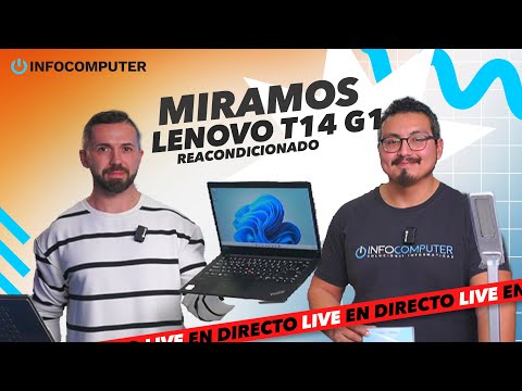 Lenovo ThinkPad T14 G1 Core i5 10310U 1.7 GHz | 16GB | 256 NVMe | WEBCAM | WIN 11 PRO | LAMPARA