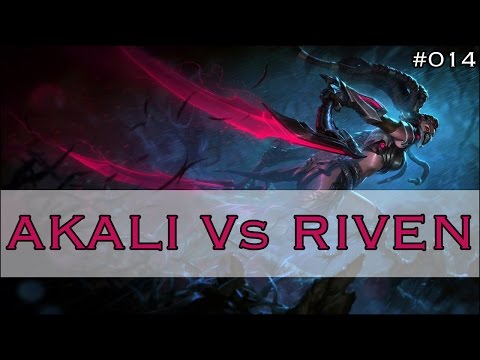 KR Shin as Akali Vs Riven - Top Lane #014