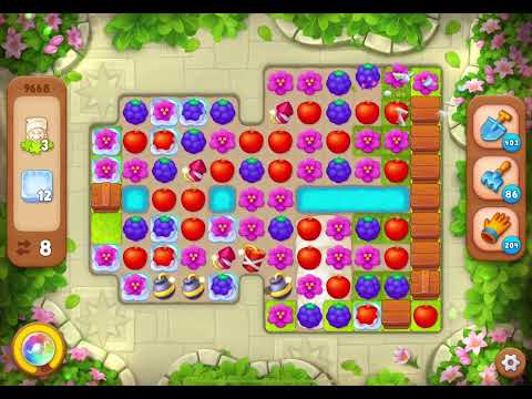 GardenScapes Level 9668 no boosters