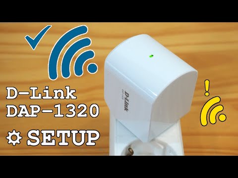 D-Link DAP-1320 Wi-Fi Extender • Unboxing, installation, configuration and test