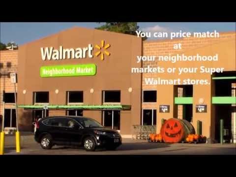 Price Matching At Walmart Video