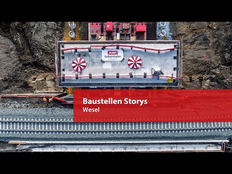 KAF Falkenhahn - Brückeneinschub in Wesel 🚧